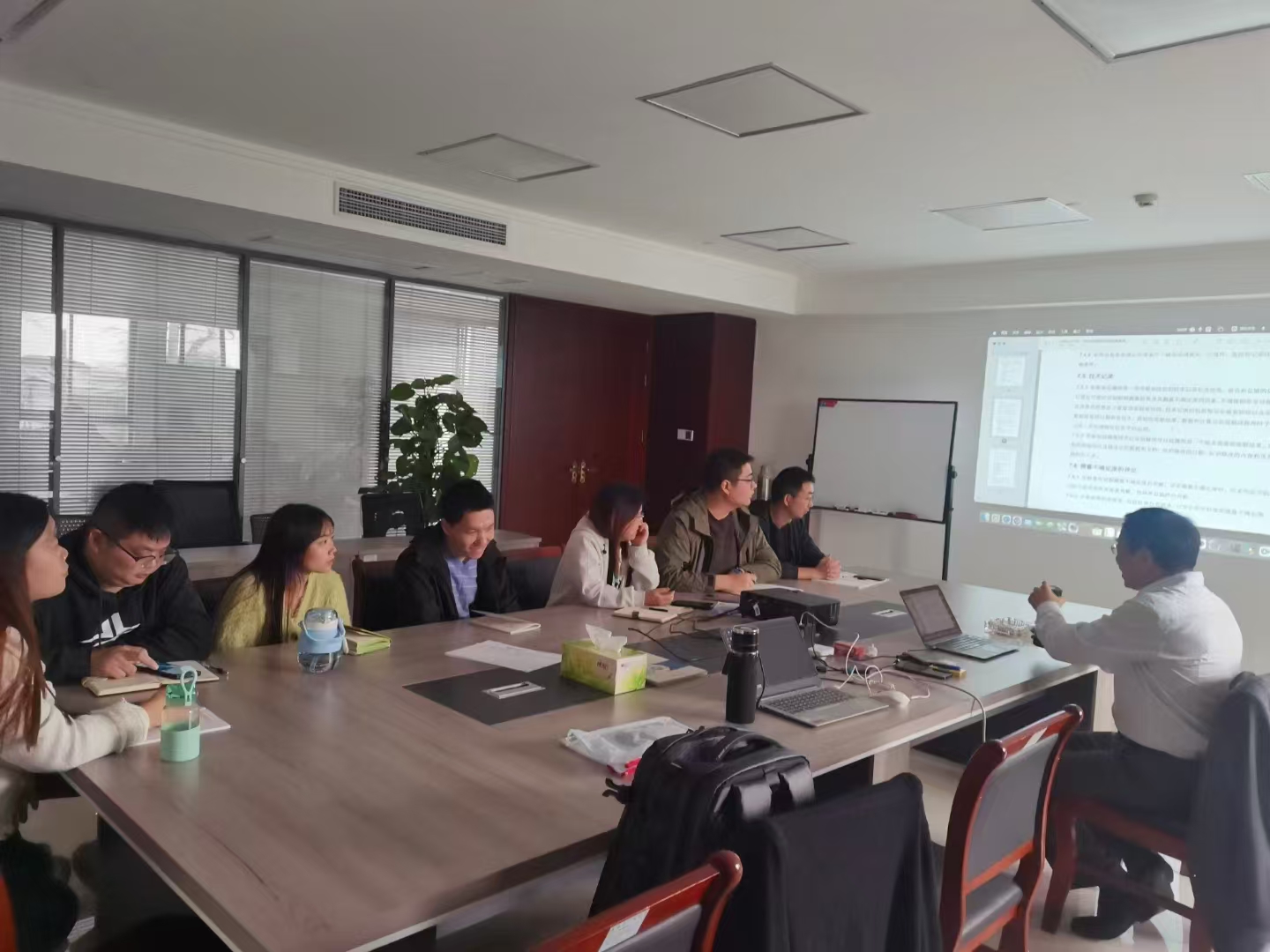 CNAS體系培訓(xùn)-中創(chuàng)盟與華鵬智能儀表股份公司交流合作